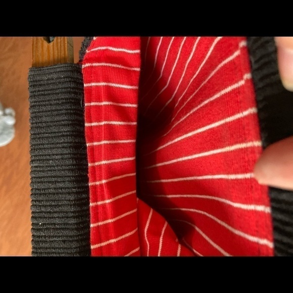 Vintage Black Corduroy Purse handmade - Picture 7 of 7